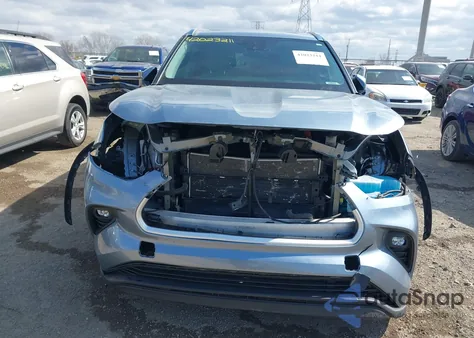 2021 Toyota Highlander Hybrid Xle from USA, damaged, VIN 5TDHBRCH2MS029022